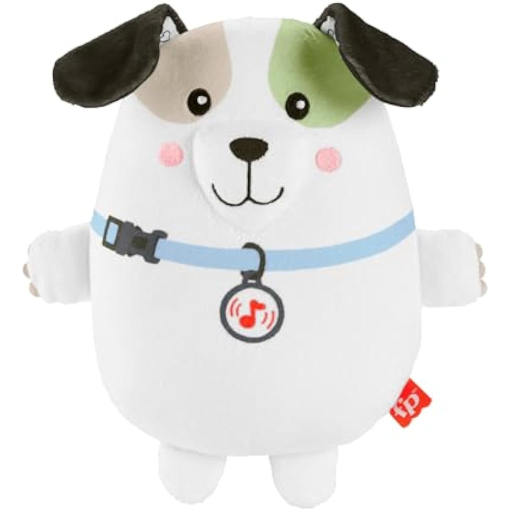 Fisher-Price Calming Vibes Puppy Soother | Portable Plush Sound Machine