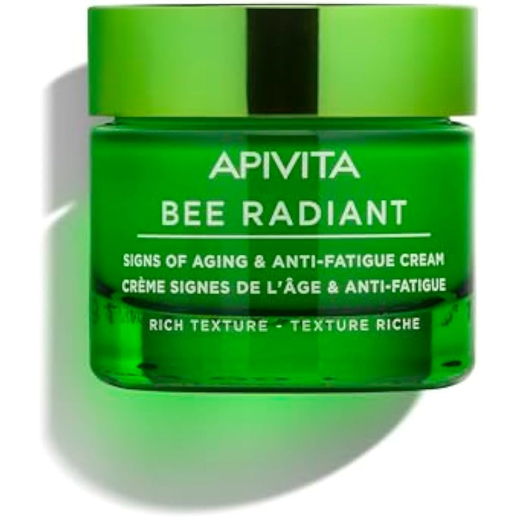 Apivita Bee Radiant Anti-Aging Face Cream for Dry Skin with Propolis - 50ml