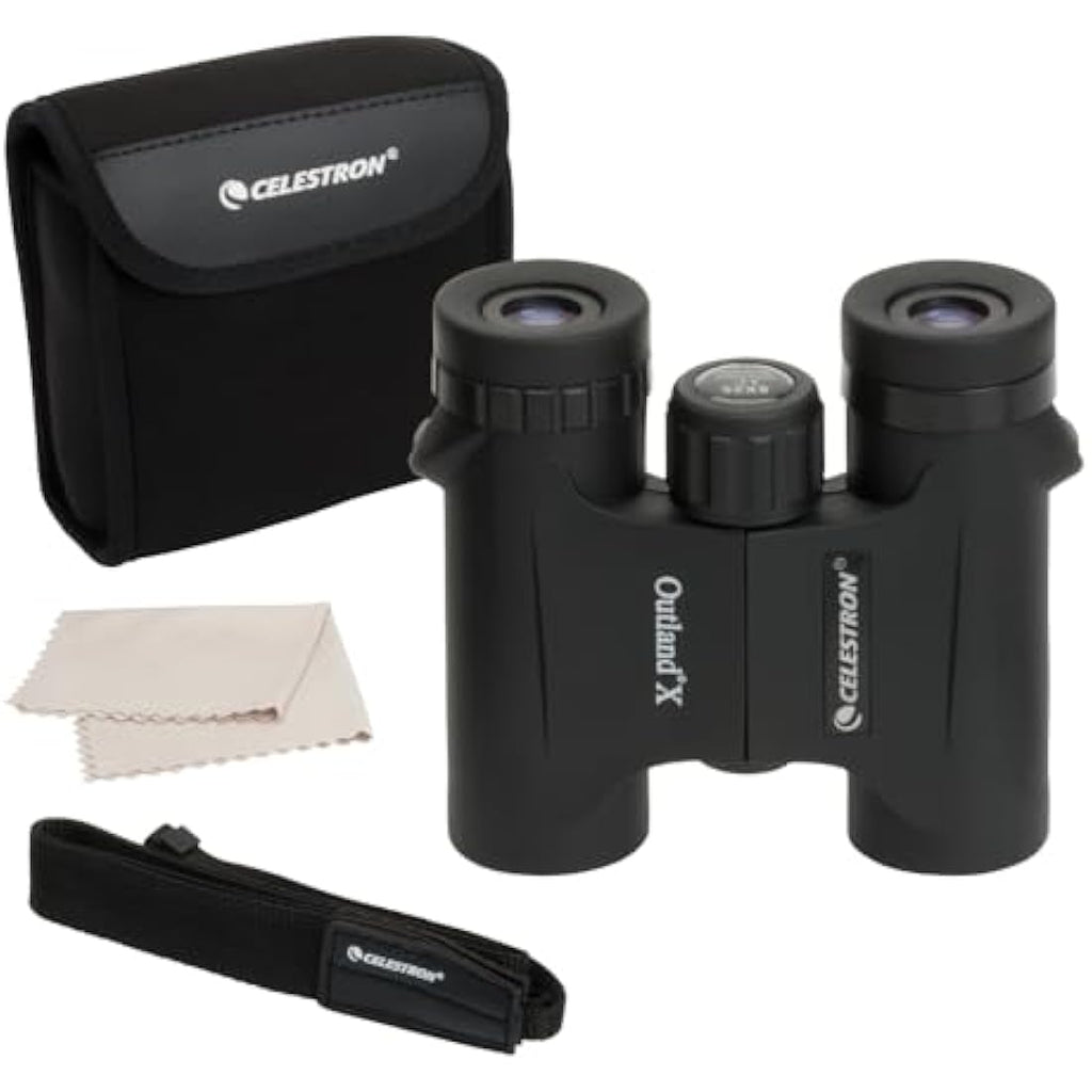 Celestron Outland X 8x25 Compact Binoculars – Waterproof & Fogproof