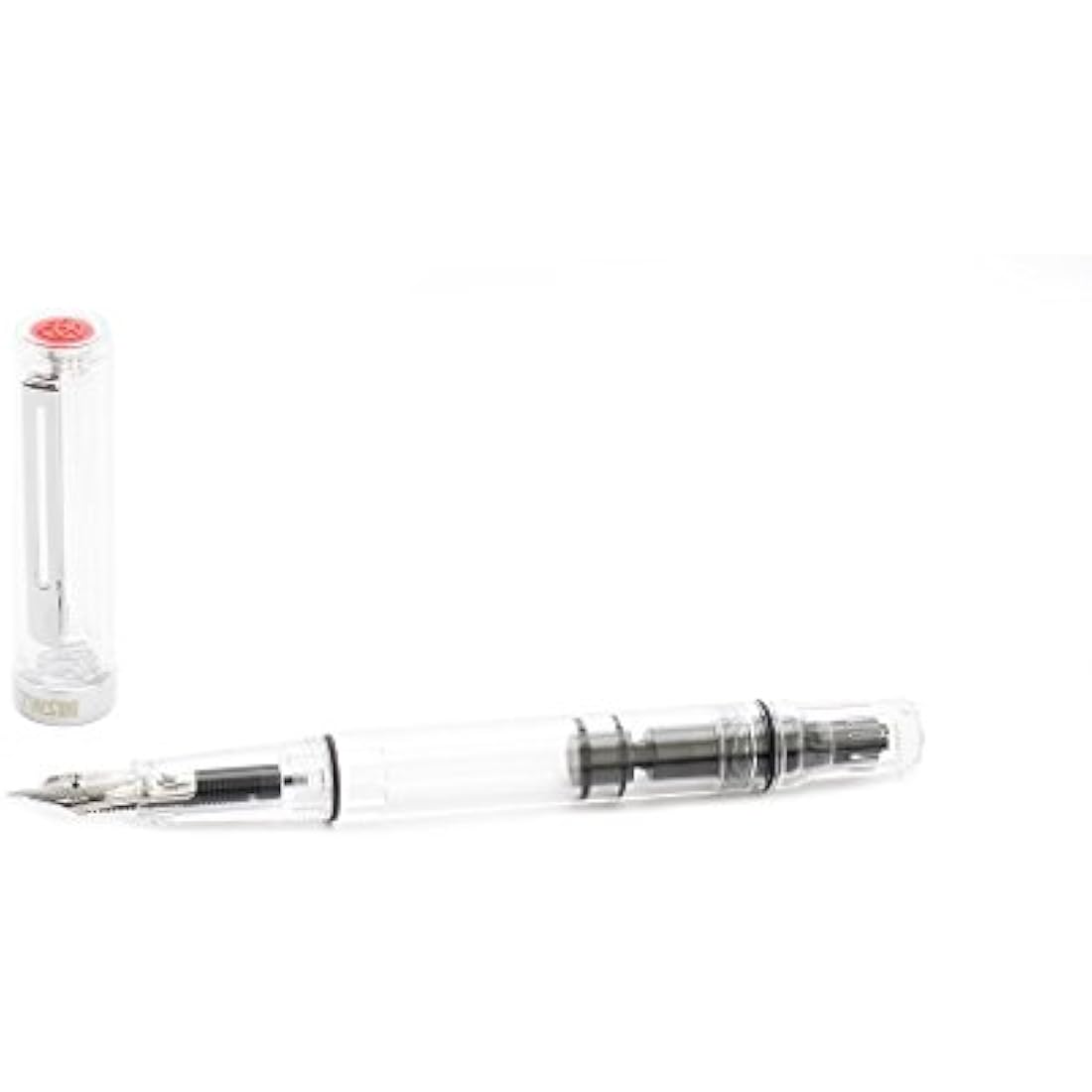 TWSBI Eco Fountain Pen – Clear Transparent Resin with Broad Nib