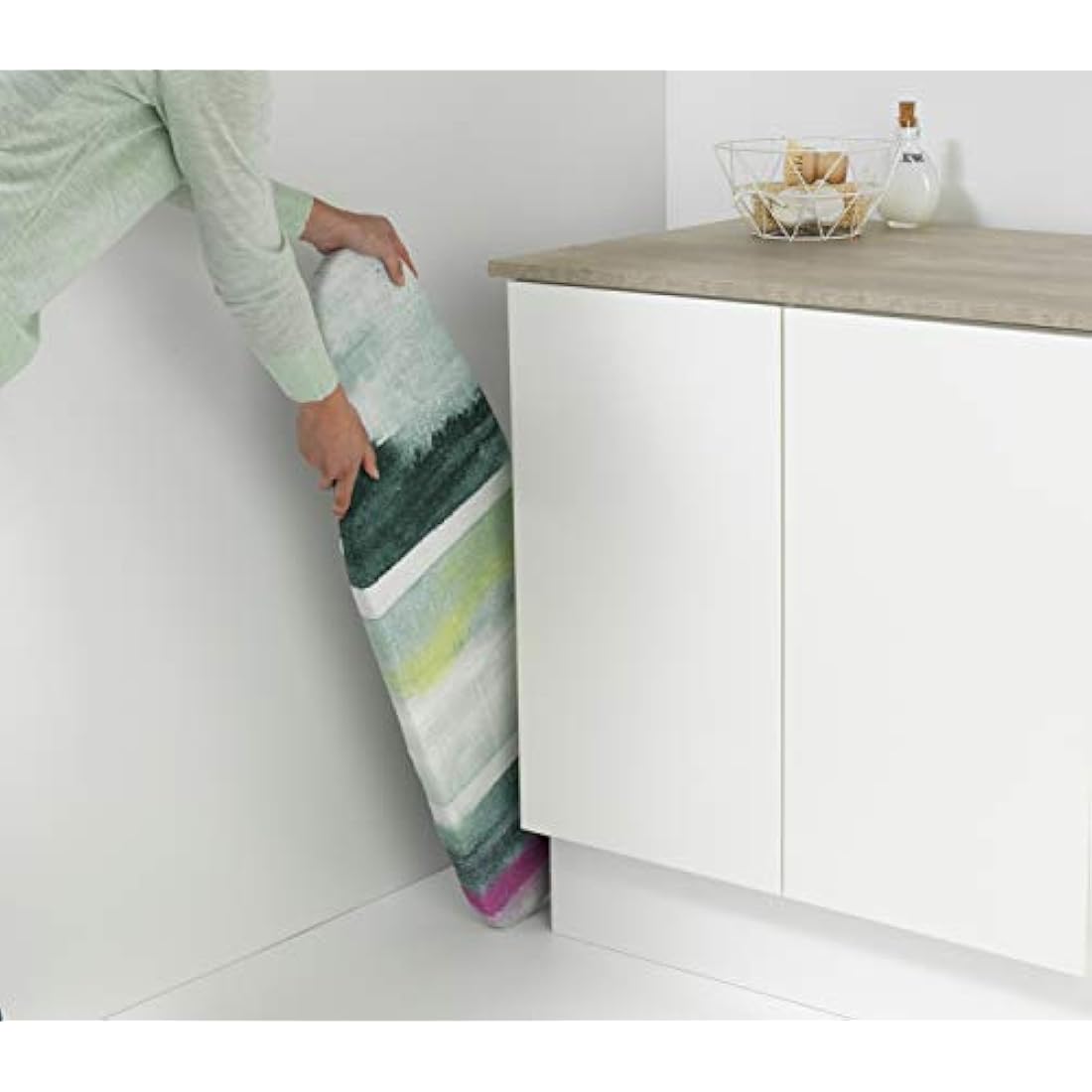 Brabantia Table Top Ironing Board - Compact Size S - Morning Breeze