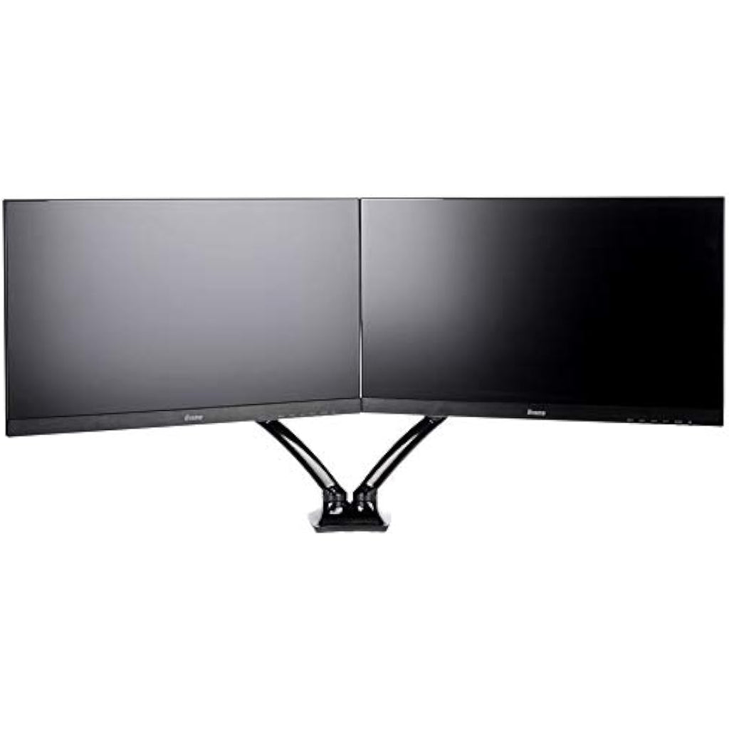 iiyama DS3002C-B1 Dual Gas Spring Monitor Arm – 27" Desk Mount