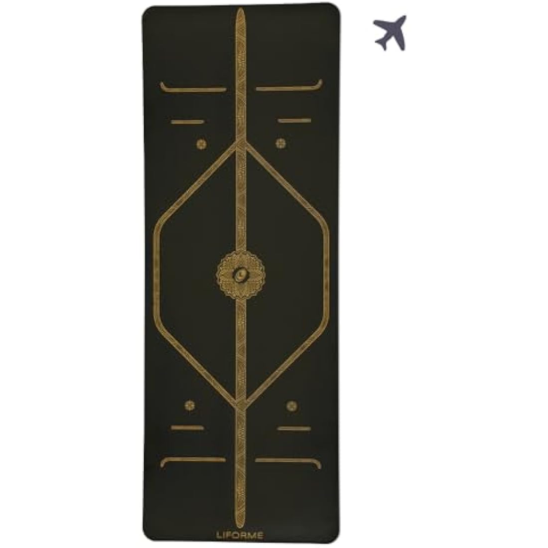 Liforme Travel Yoga Mat – Non-Slip Eco-Friendly Mat with Alignment