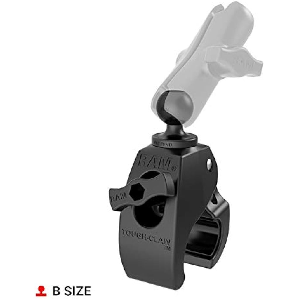 RAM Mount Tough-Claw Medium Clamp Base with 1 Inch B Size Ball