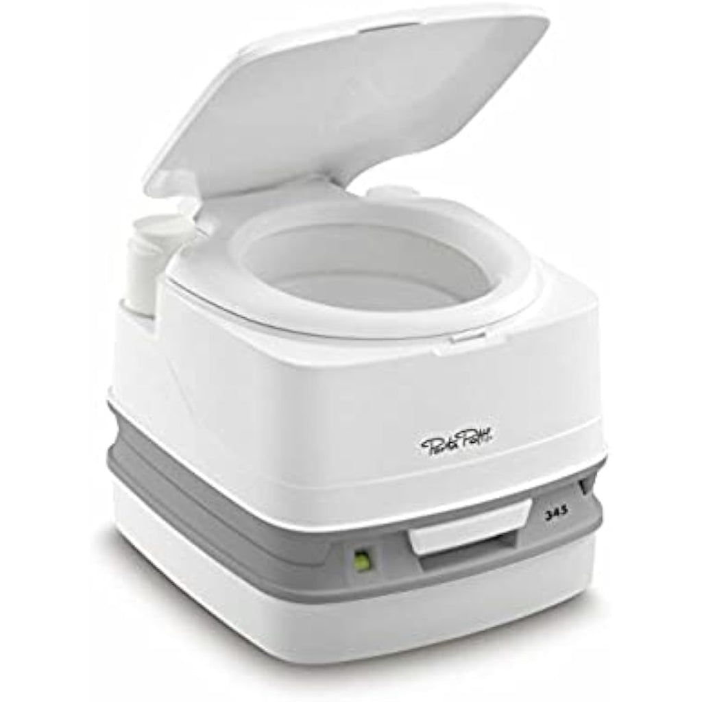 Thetford Porta Potti 345 Portable Toilet – White RV Camping Toilet