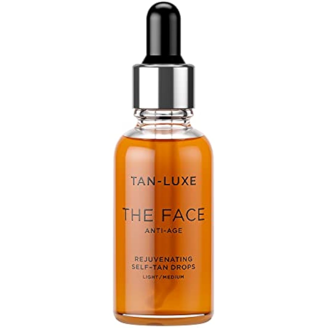 Tan-Luxe THE FACE Anti-Aging Self-Tan Drops | Light/Medium (30ml)
