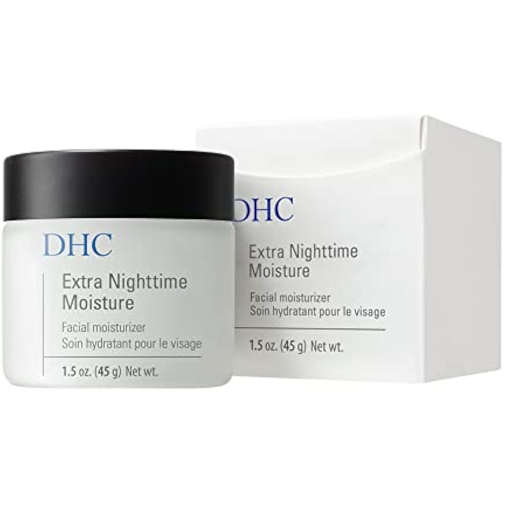 DHC Extra Nighttime Moisture - Hydrating Night Cream with Olive Oil - 45g