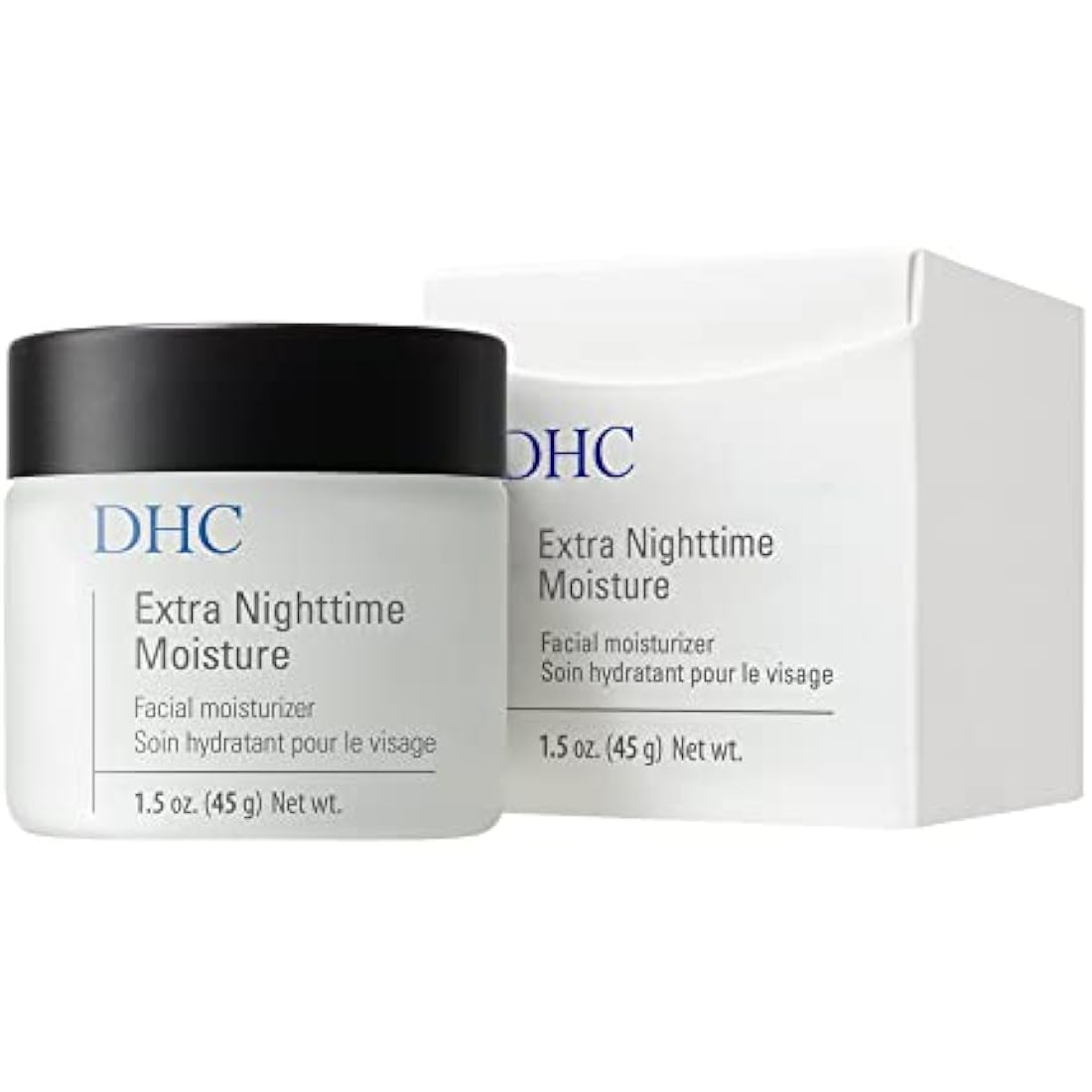 DHC Extra Nighttime Moisture - Hydrating Night Cream with Olive Oil - 45g