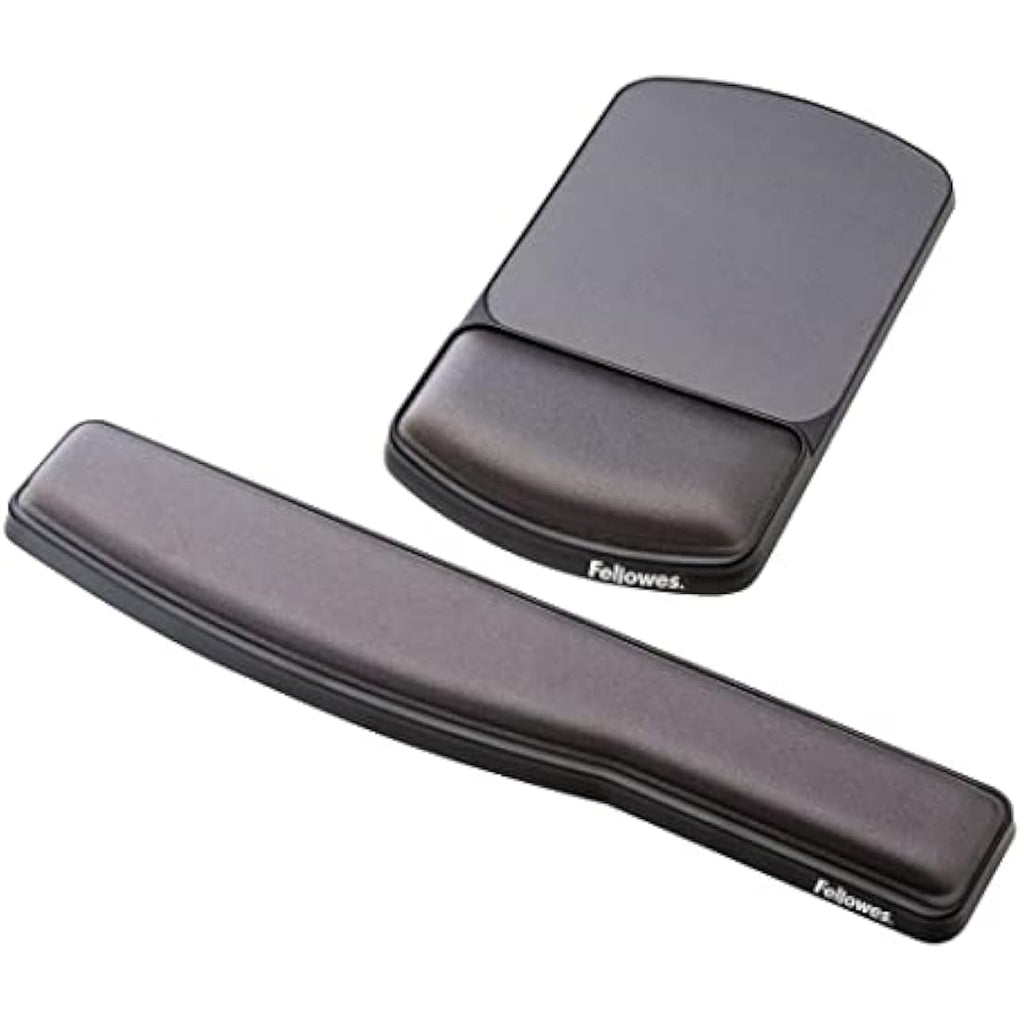Fellowes Premium Gel Mouse Mat with Wrist Support - Graphite