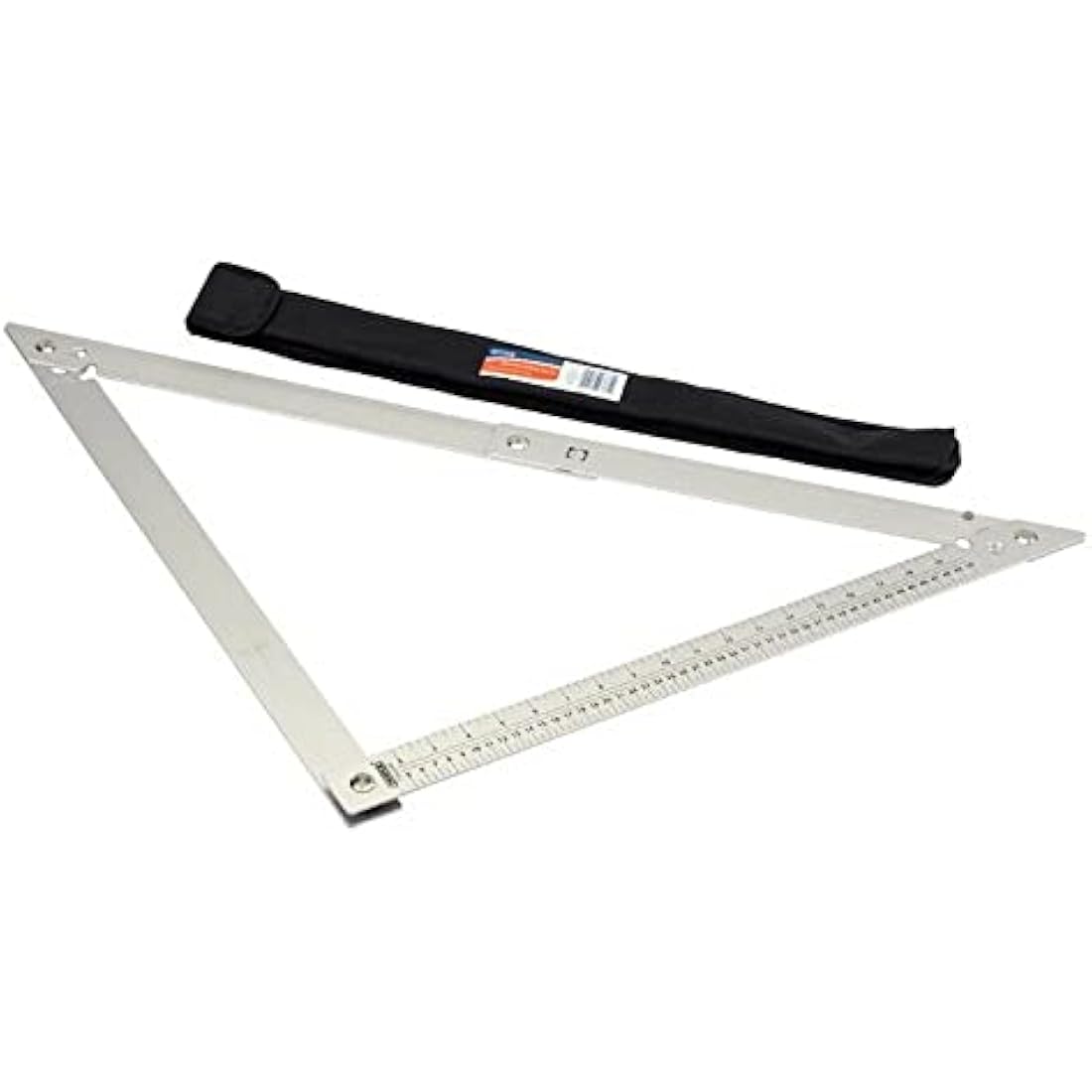 Draper 43762 Folding Square – 1200mm Anodized Aluminium Measuring Tool