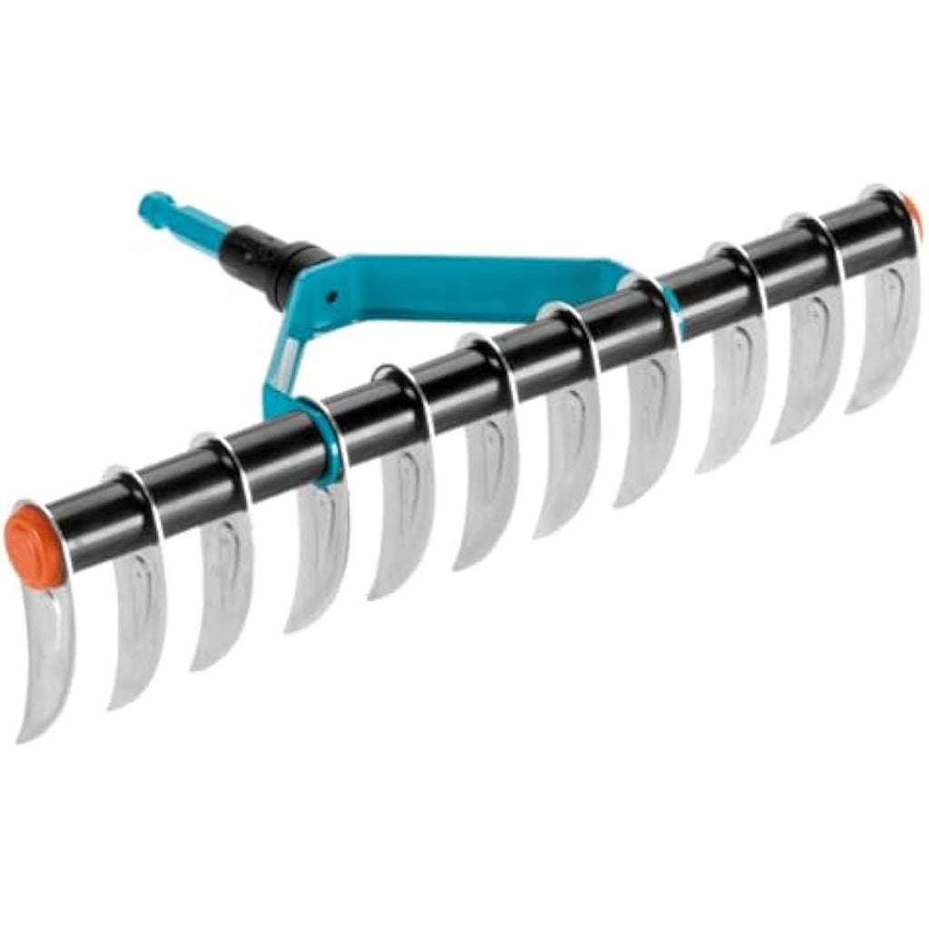 GARDENA Combisystem Aerator Rake – 35 cm Manual Lawn Moss Remover