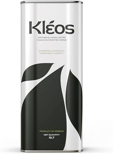 Kleos Extra Virgin Olive Oil – 5L Cold-Pressed Greek Koroneiki Olives