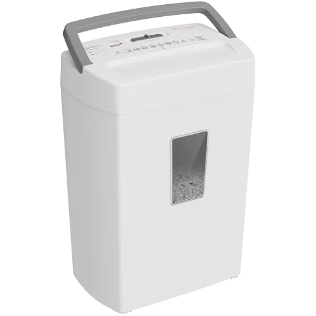 Bonsaii 10-Sheet Micro-Cut Paper Shredder | P-4 High Security, 21L Bin