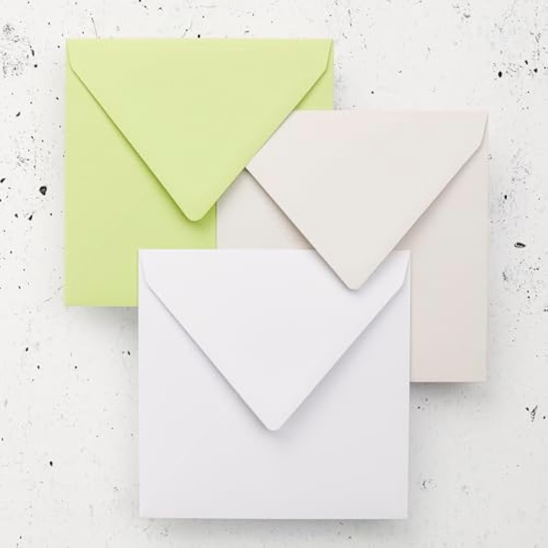 Clairefontaine Pollen Envelopes – Leaf Bud Green 140x140mm (Pack of 20)