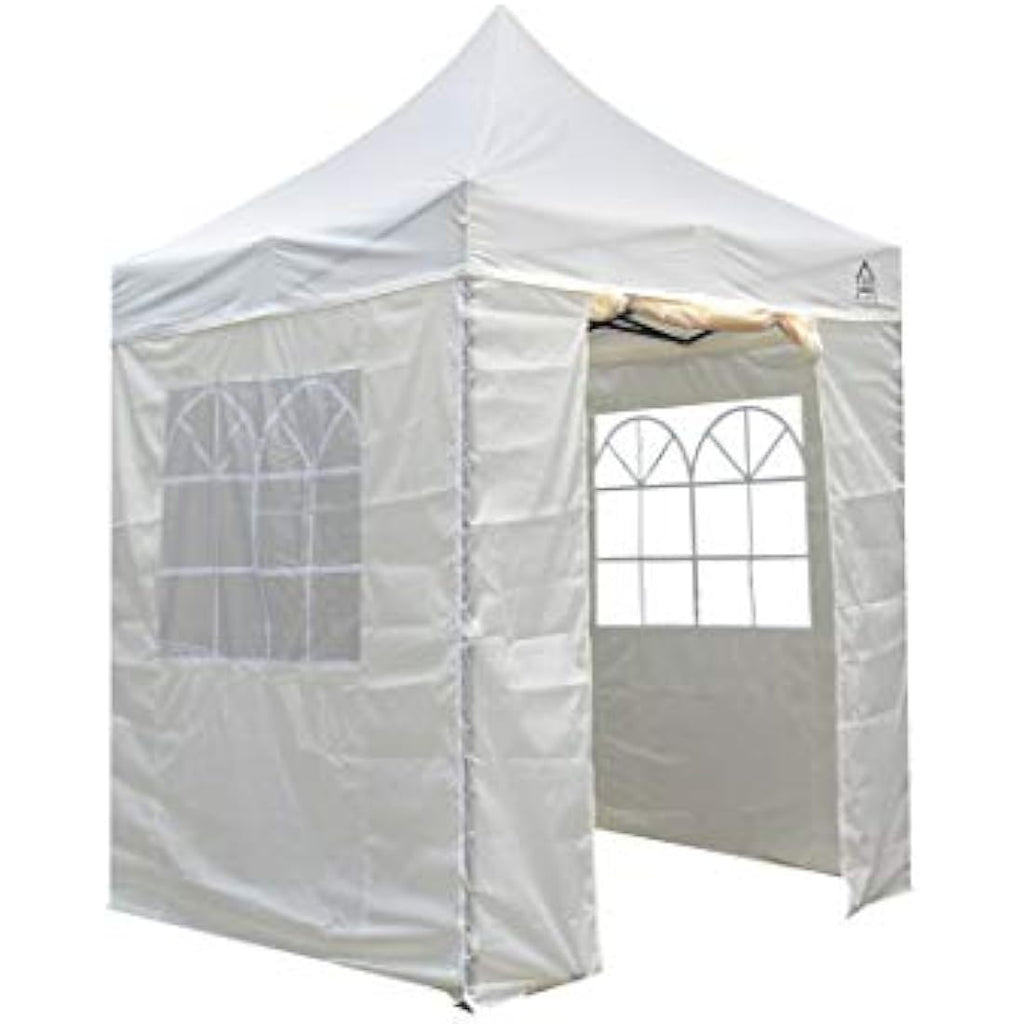 All Seasons Gazebos 2x2m Waterproof Pop Up Gazebo with 4 Sides | Cream