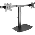 RICOO Dual Monitor Mount – Gas Spring Desktop Stand for 17-27 Inch Screens