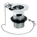 E2trade Belfast 1.5" Slotted Sink Waste with Chrome Plug & 85mm Tail