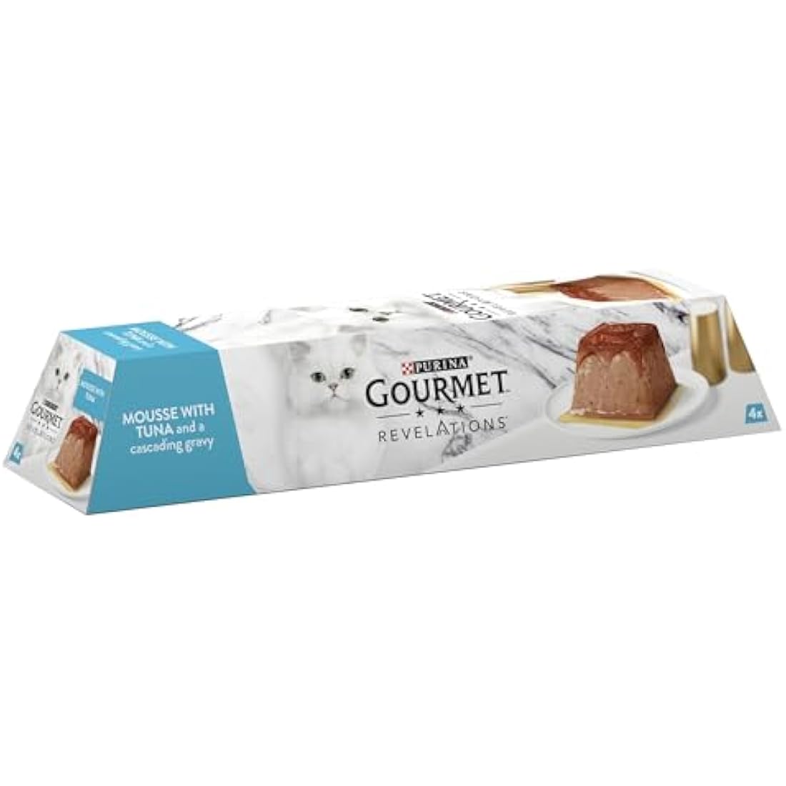 Gourmet Revelations Tuna Mousse Wet Cat Food - 24 x 57g Bulk Pack