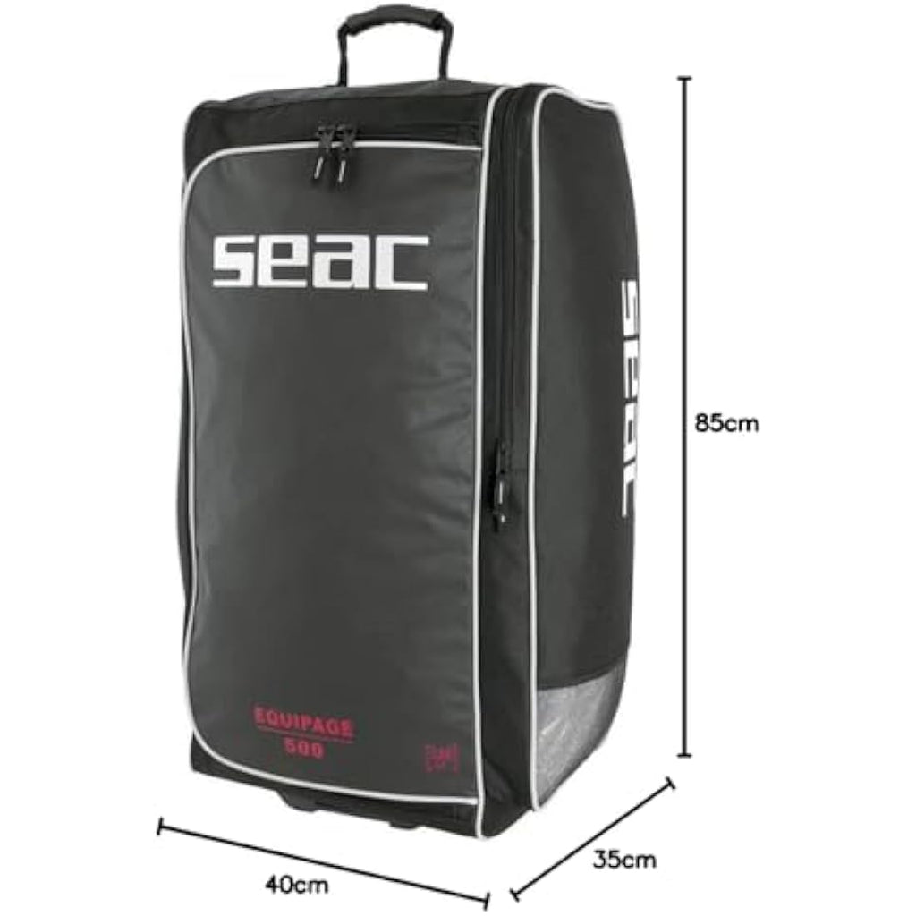 Seac Equipage 500 Bolso de Buceo con Correas Acolchadas y Drenaje