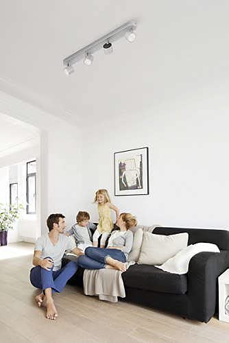 Philips MyLiving Star 4-Bar LED Ceiling Spotlight – Aluminium