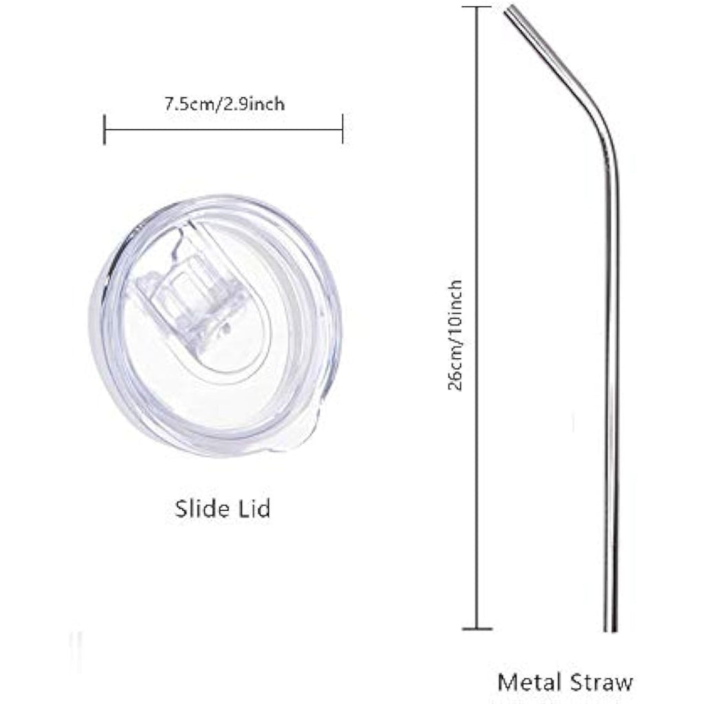 PYD Life Sublimation Skinny Tumbler | 20oz Straight Stainless Steel 4 Pack