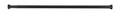 WENKO Telescopic Shower Rail – Black Aluminium No-Drill Rod (70-115 cm)