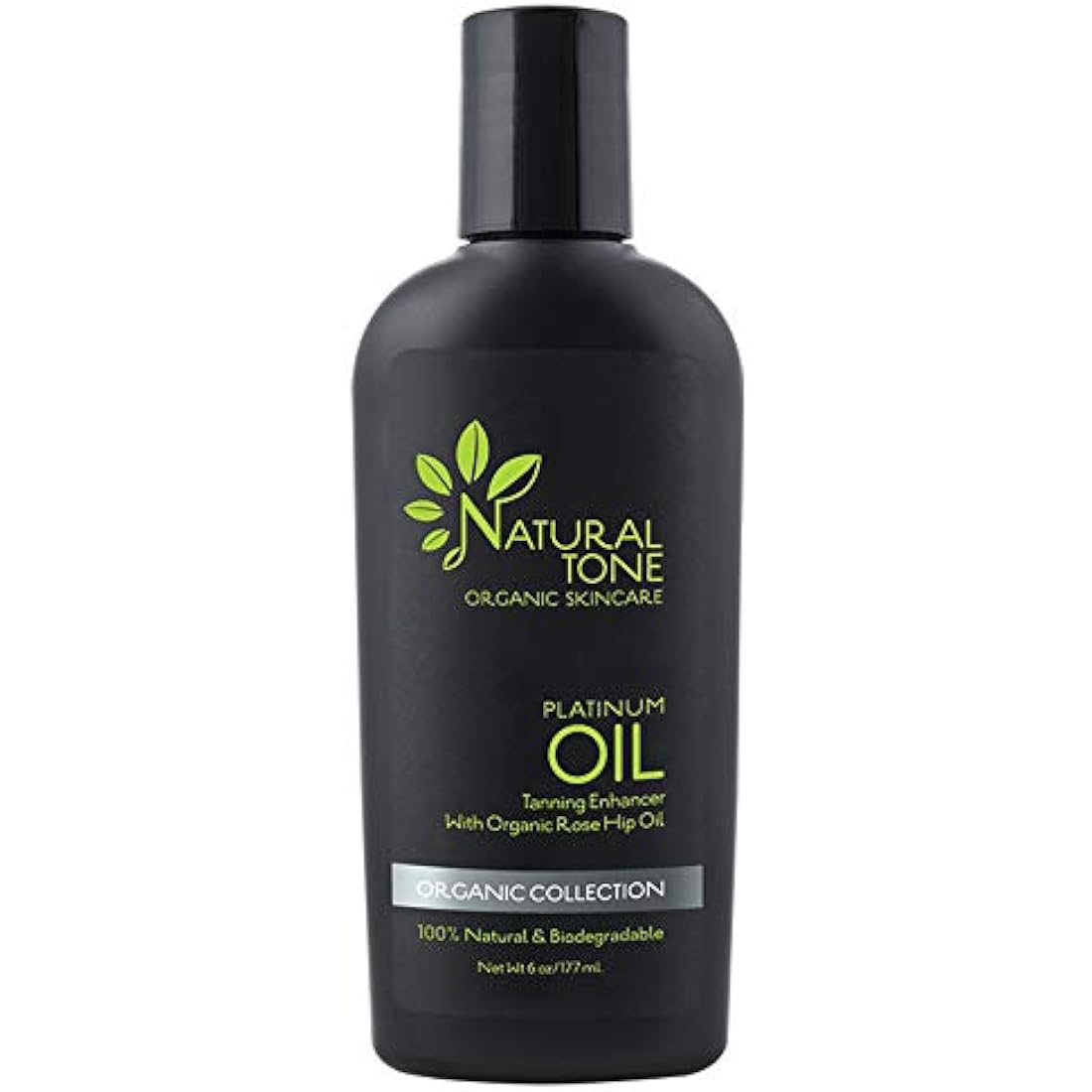 Organic Platinum Tanning Oil – Deep Golden Tan with Macadamia