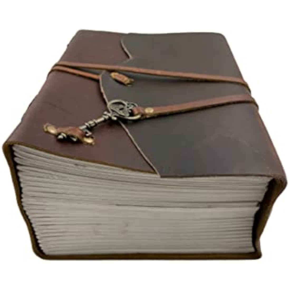 OVERDOSE Leather Journal - 1000 Page Handmade A4 Writing Notebook