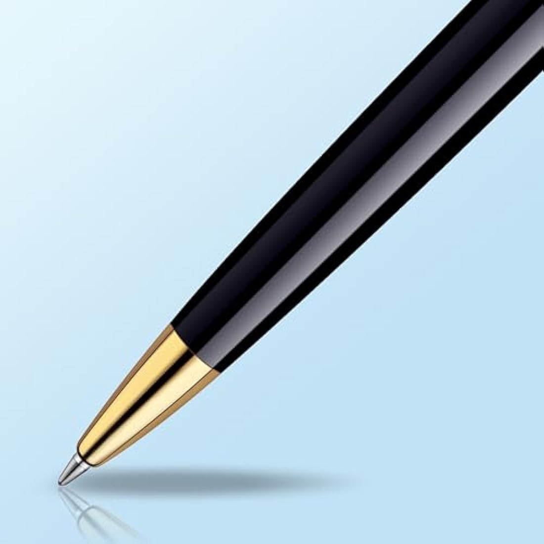 Waterman Hémisphère Ballpoint Pen | Gloss Black & 23k Gold Trim
