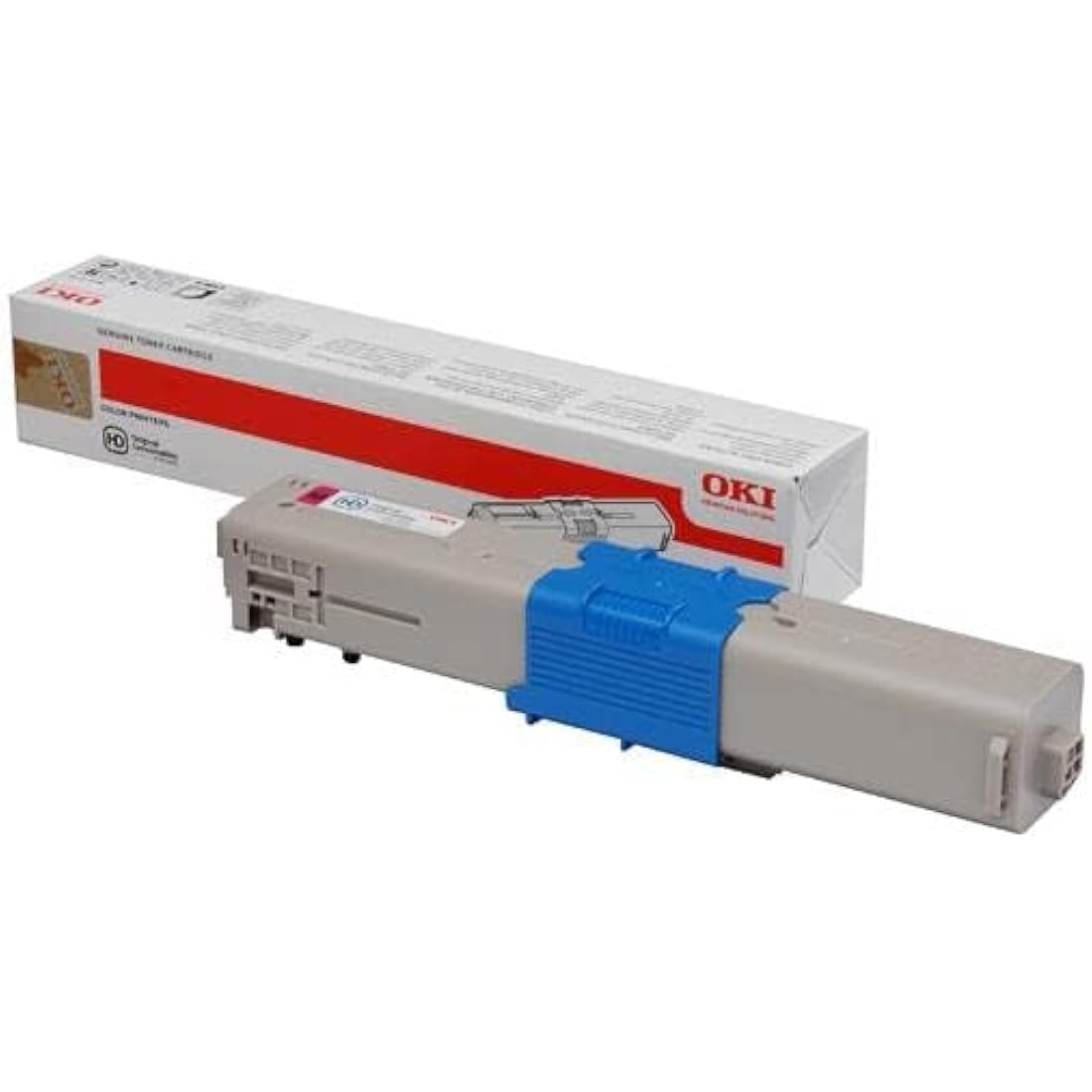 OKI 46490402 Magenta Toner Cartridge for C532 and MC573 Printers