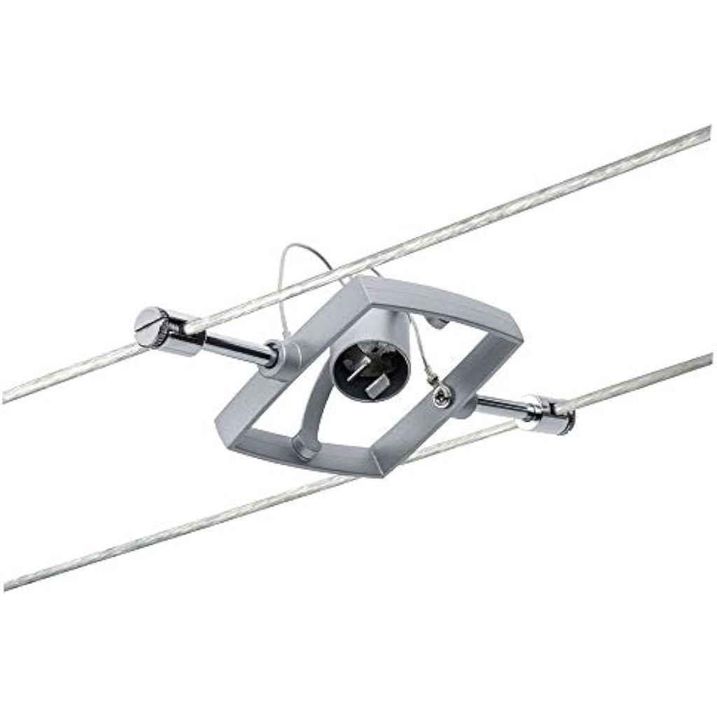 Paulmann Mac II Cable Lighting System – Matt Chrome Ceiling Wire Set