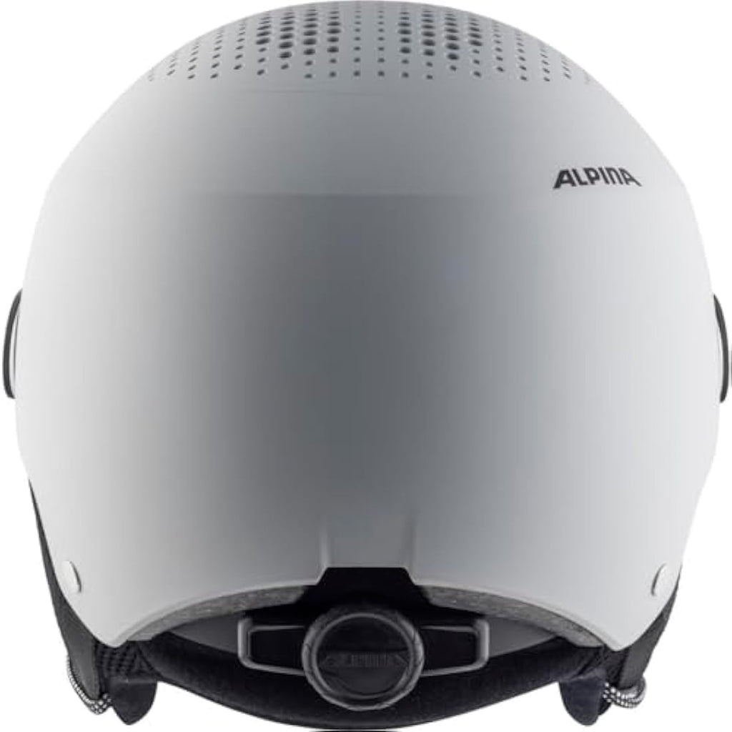 Alpina Unisex Ski Helmet | Vented Hard Shell with Neck Warmer