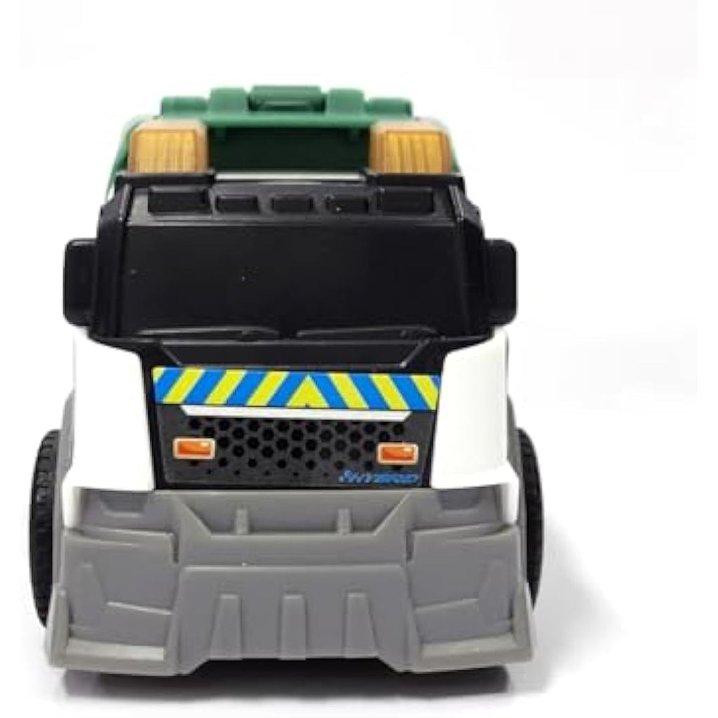 Majorette City Cleaner Refuse Vehicle – 15cm Toy Truck with Light & Sound