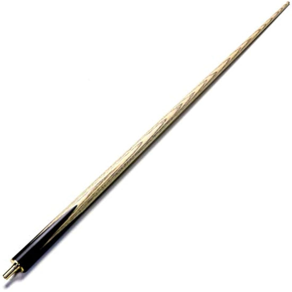 CUESOUL 57" Ebony Snooker Cue | 3/4 Jointed Ash Shaft with Union Jack Case
