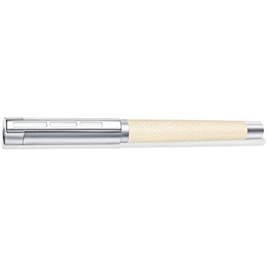 Staedtler Initium Corium Leather Fountain Pen - Beige, Medium Nib
