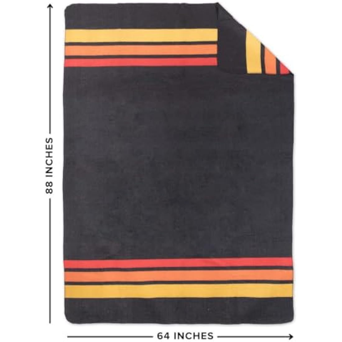 Arcturus Rainier Heavyweight Wool Blanket – Washable & Warm, 4.5lbs
