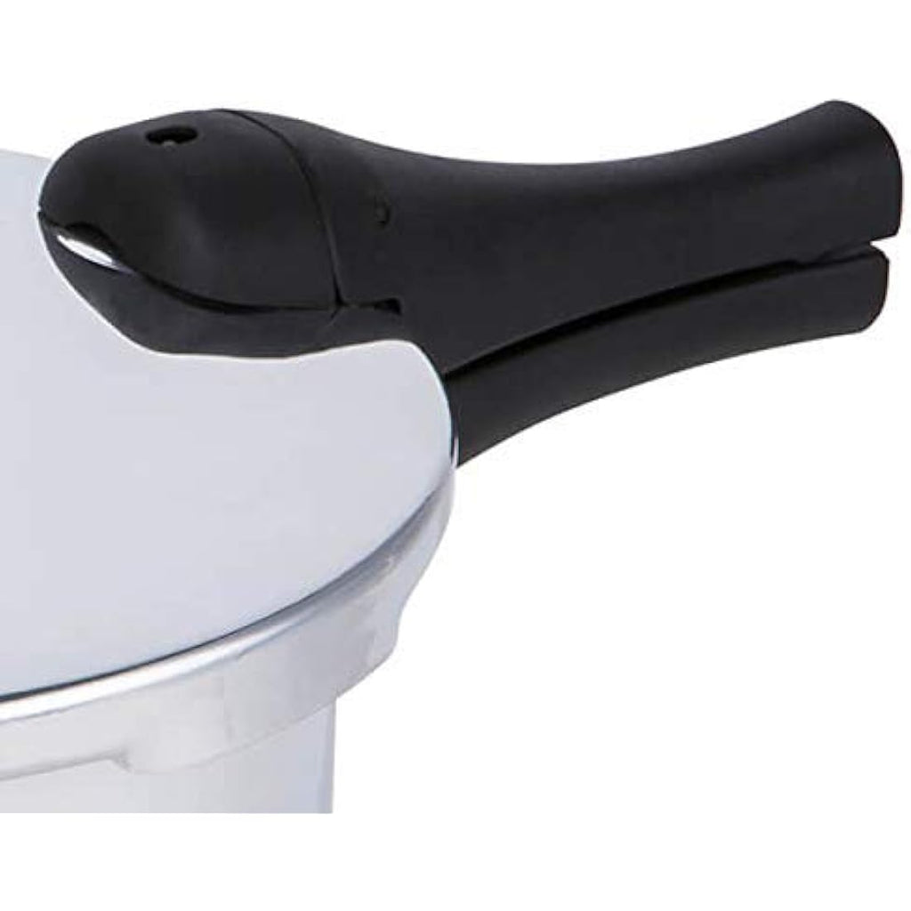 Prestige 4L Aluminium Pressure Cooker – Induction Safe Silver Pot