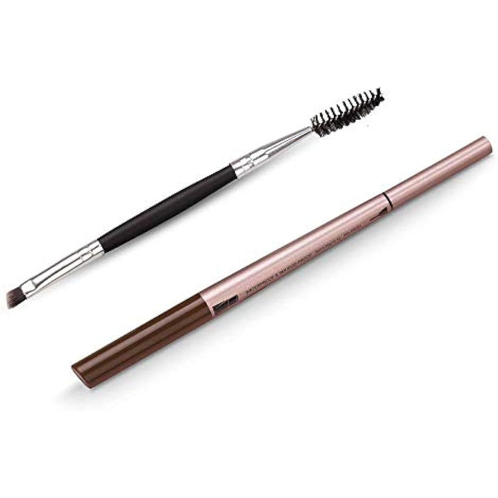 HeyBeauty Waterproof Eyebrow Pencil with Brow Brush – Light Coffee