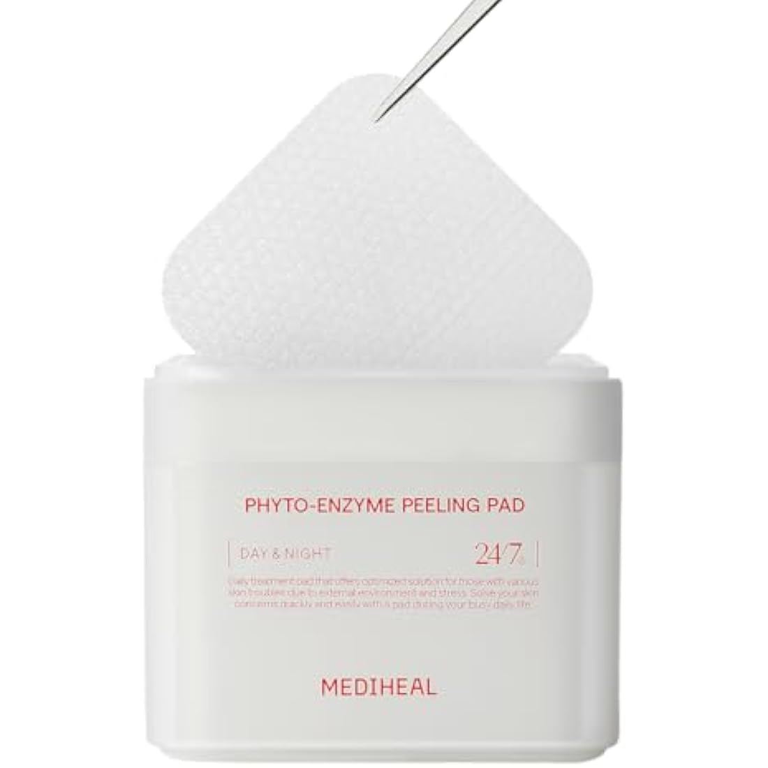 MEDIHEAL Phyto Enzyme Peeling Pad | Vegan LHA Exfoliating Pads - 90ct