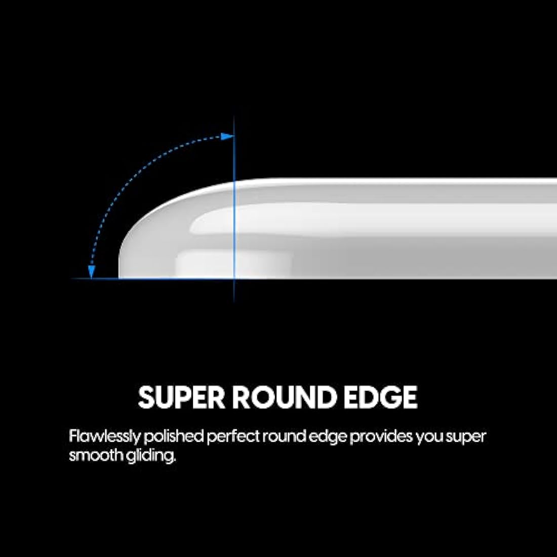 Superglide Glass Mouse Skates for Endgame Gear XM1r/XM1 RGB – White