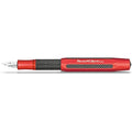 Kaweco AC Sport Fountain Pen – Red Aluminium and Carbon – Medium Nib