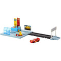 Disney Pixar Cars Dinoco Rusteze Racing Center Playset with Toy Car