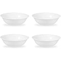 Royal Worcester Serendipity White Porcelain Cereal Bowls - 16cm Set of 4