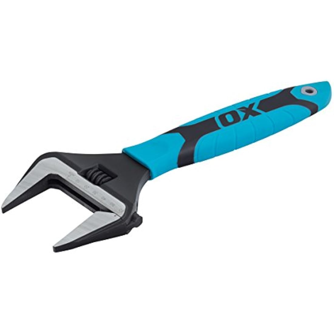 OX PRO Series Adjustable Wrench – 60mm Extra Wide Jaw Plumbing Spanner