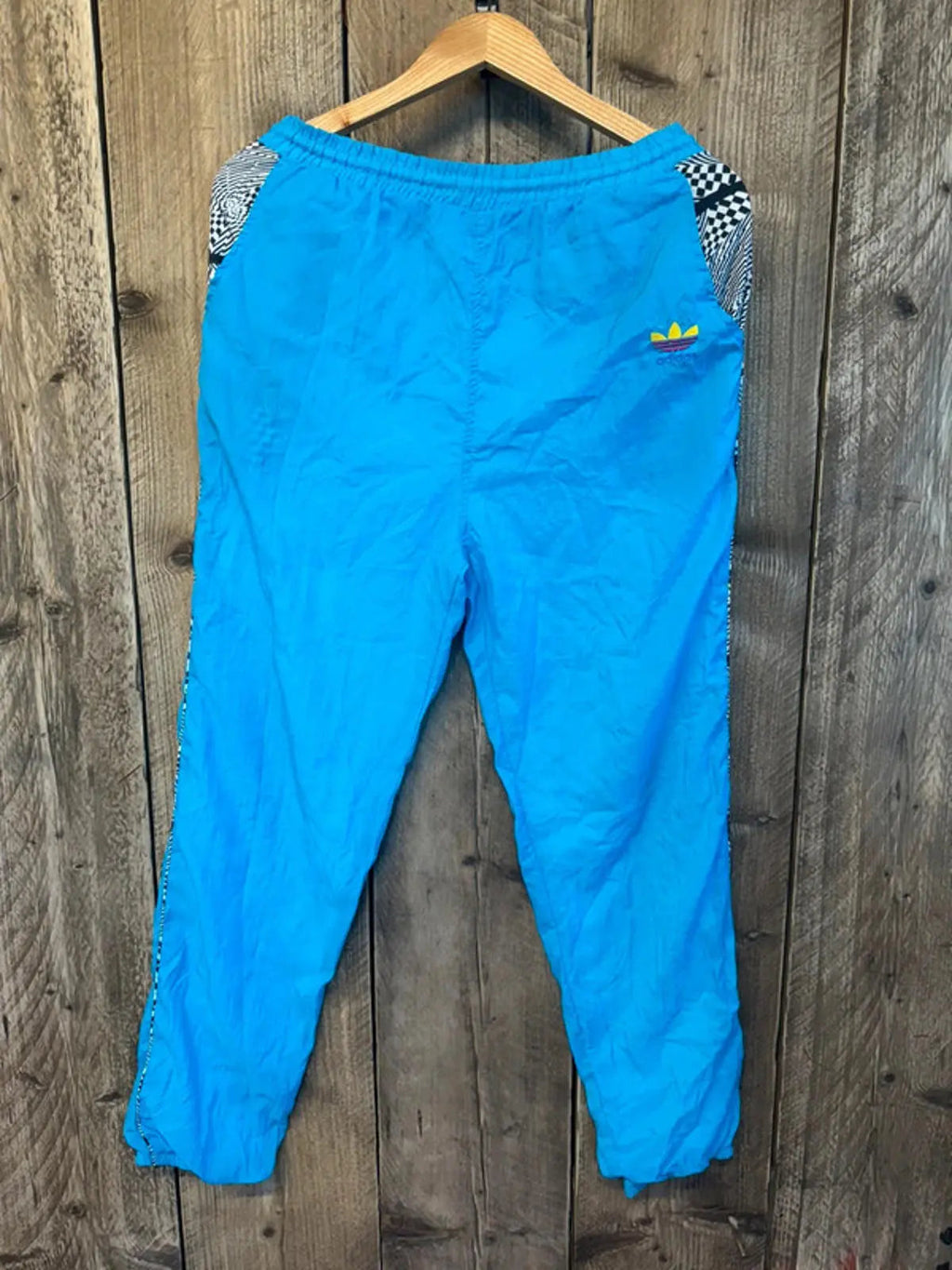 Original 1980s Adidas Women’s Full Shell Suit Top and Bottoms Size 12