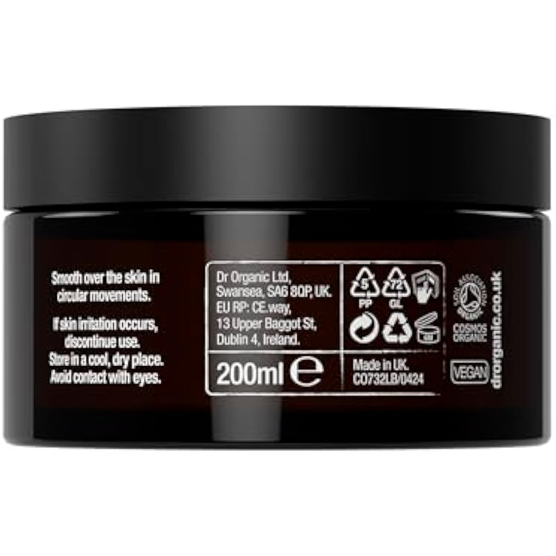 Dr Organic Evoke Joy Whipped Body Crème – Mimosa & Meadowsweet 200ml