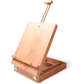 Artistik Wooden Table Box Easel – Portable Beechwood Sketching Box