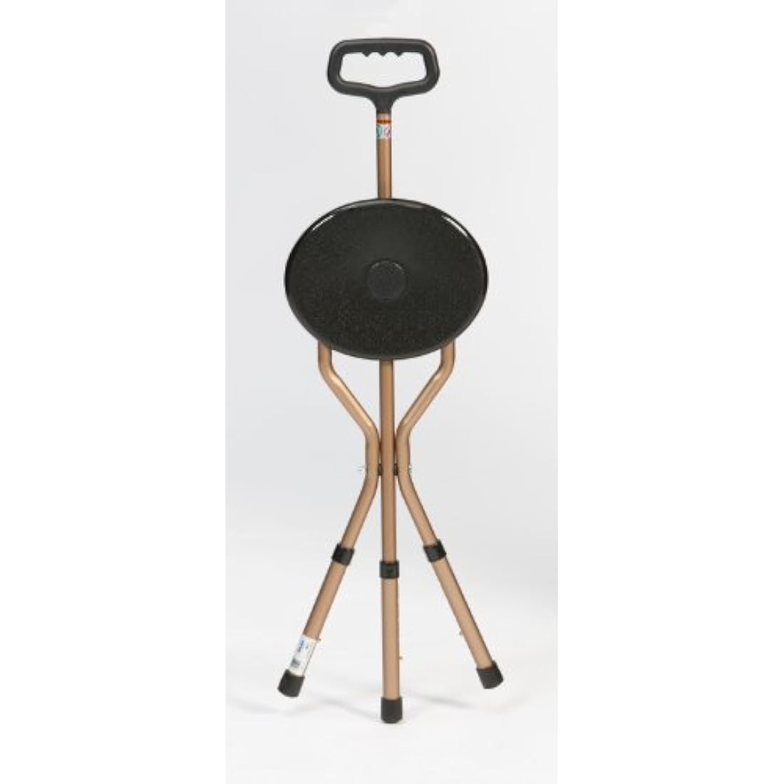Drive Devilbiss Height Adjustable Aluminium Walking Cane with Seat