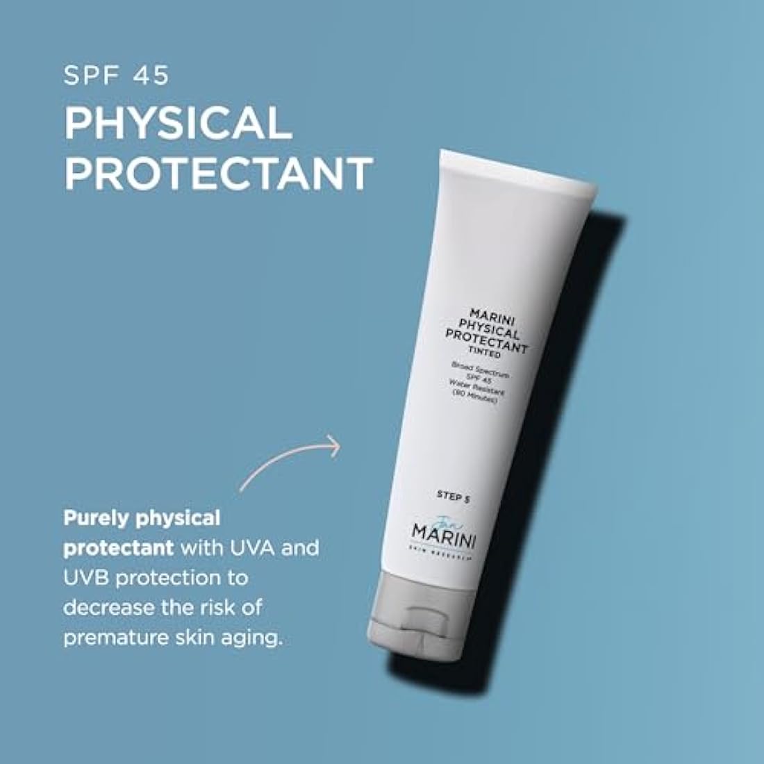 Jan Marini Physical Protectant SPF 45 – Tinted Mineral Sunscreen 2oz