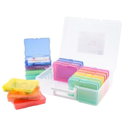Vaessen Creative Craft Storage Box with 16 Colorful Inner Containers